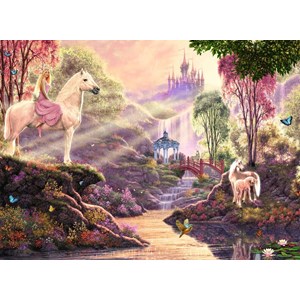 Ravensburger (15035) - "Der magische Fluss" - 500 Teile Puzzle