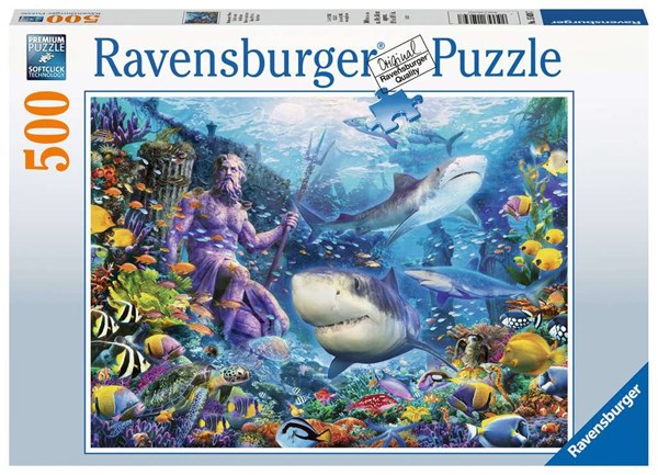 Ravensburger (15039) - "König des Meeres" - 500 Teile Puzzle