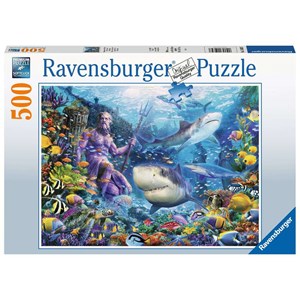 Ravensburger (15039) - "König des Meeres" - 500 Teile Puzzle