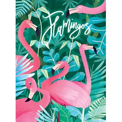 Clementoni (35067) - "Flamingos" - 500 Teile Puzzle