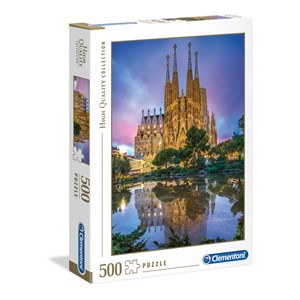 Clementoni (35062) - "La Sagrada Familia, Barcelona, Spain" - 500 Teile Puzzle