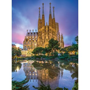 Clementoni (35062) - "La Sagrada Familia, Barcelona, Spain" - 500 Teile Puzzle