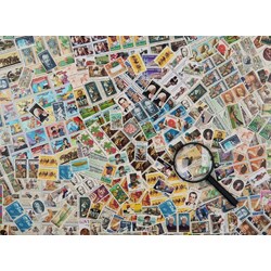 Ravensburger (14805) - "Stamps Challenge" - 500 Teile Puzzle