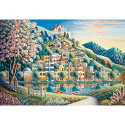 Ravensburger (14798) - "Blossom Park" - 500 Teile Puzzle