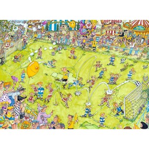 Ravensburger (14786) - "Beim Fußballspiel" - 500 Teile Puzzle