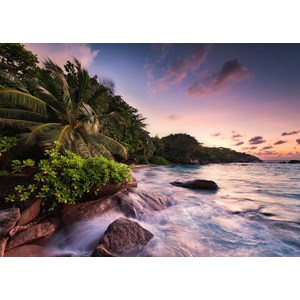 Ravensburger (15156) - "Insel Praslin auf den Seychellen" - 1000 Teile Puzzle