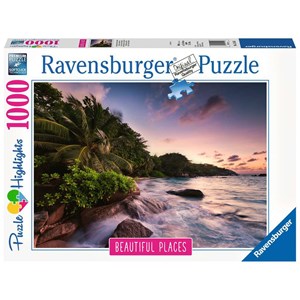 Ravensburger (15156) - "Insel Praslin auf den Seychellen" - 1000 Teile Puzzle