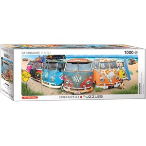 Eurographics (6010-5442) - "Kombination, VW-Bulli" - 1000 Teile Puzzle