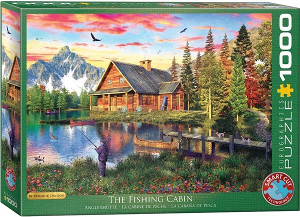 Eurographics (6000-5376) - Dominic Davison: "Fischerhütte" - 1000 Teile Puzzle