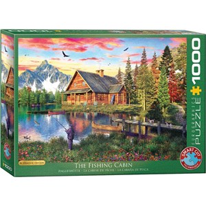 Eurographics (6000-5376) - Dominic Davison: "Fischerhütte" - 1000 Teile Puzzle