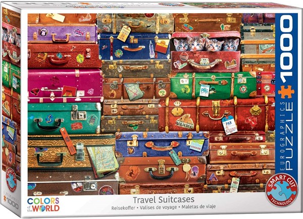 Eurographics (6000-5468) - "Reisekoffer" - 1000 Teile Puzzle
