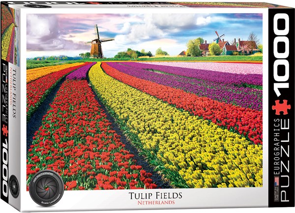 Eurographics (6000-5326) - "Tulpenfelder" - 1000 Teile Puzzle