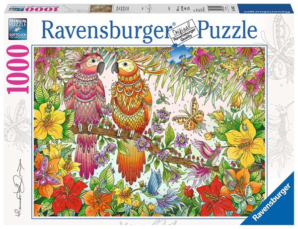 Ravensburger (19822) - "Tropische Stimmung" - 1000 Teile Puzzle
