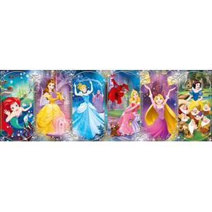 Clementoni (39444) - "Disney Prinzesinnen, Märchenhafte Prinzessinnen" - 1000 Teile Puzzle