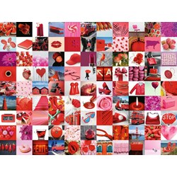 Ravensburger (16215) - "99 beautiful red things" - 1500 Teile Puzzle