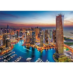Clementoni (31814) - "Yachthafen von Dubai" - 1500 Teile Puzzle