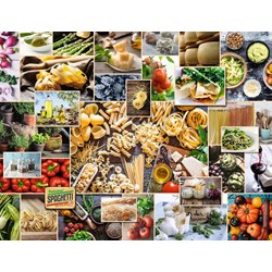 Ravensburger (15016) - "Food Collage" - 2000 Teile Puzzle