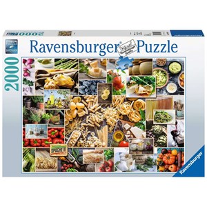 Ravensburger (15016) - "Food Collage" - 2000 Teile Puzzle