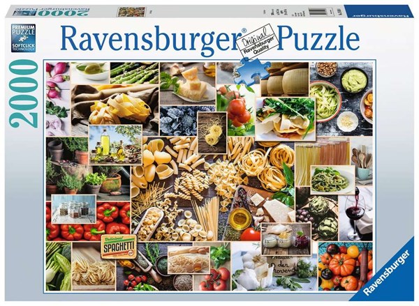Ravensburger (15016) - "Food Collage" - 2000 Teile Puzzle