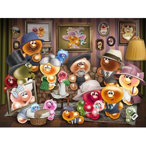 Ravensburger (15014) - "Gelini Familienportrait" - 1500 Teile Puzzle