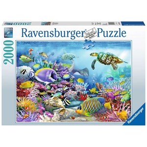 Ravensburger (16704) - "Lebendige Unterwasserwelt" - 2000 Teile Puzzle