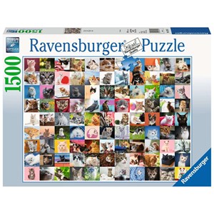 Ravensburger (16235) - "99 Katzen" - 1500 Teile Puzzle