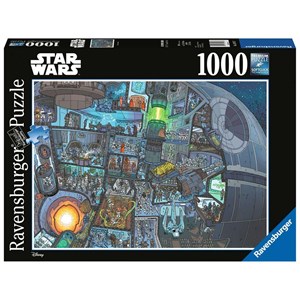 Ravensburger (13976) - "Wo ist der Wookie?" - 1000 Teile Puzzle