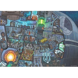 Ravensburger (13976) - "Wo ist der Wookie?" - 1000 Teile Puzzle