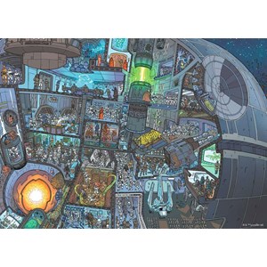 Ravensburger (13976) - "Wo ist der Wookie?" - 1000 Teile Puzzle