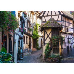 Ravensburger (15257) - "Eguisheim im Elsass" - 1000 Teile Puzzle