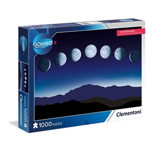 Clementoni (59090) - "Mondphasen" - 1000 Teile Puzzle
