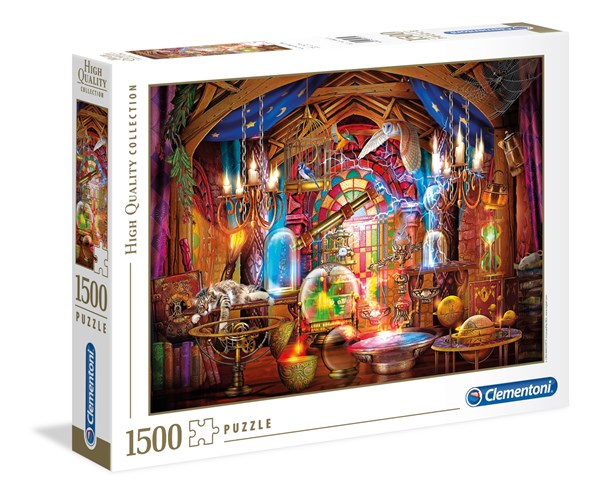 Clementoni (31813) - "Labor des Zauberers" - 1500 Teile Puzzle