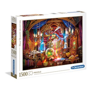 Clementoni (31813) - "Labor des Zauberers" - 1500 Teile Puzzle