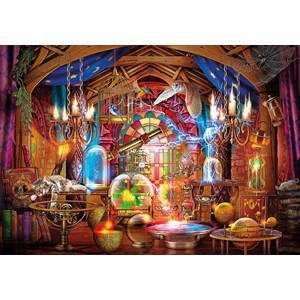 Clementoni (31813) - "Labor des Zauberers" - 1500 Teile Puzzle