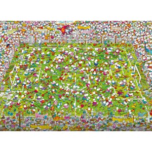 Clementoni (39537) - Guillermo Mordillo: "Das Spiel" - 1000 Teile Puzzle