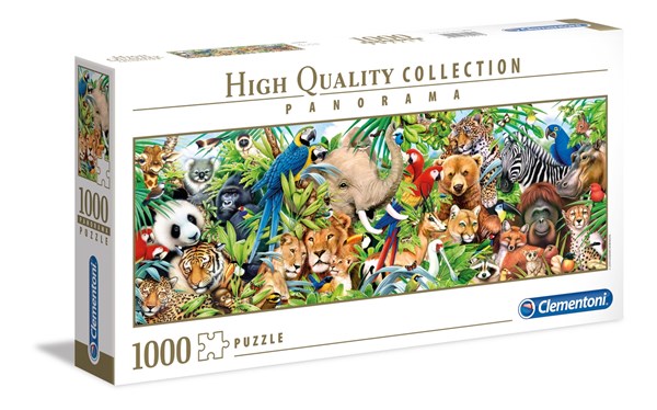Clementoni (39517) - "Wildleben" - 1000 Teile Puzzle