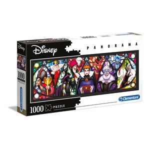 Clementoni (39516) - "Disney Bösewichte" - 1000 Teile Puzzle