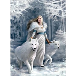 Clementoni (39477) - Anne Stokes: "Winter Guardians" - 1000 Teile Puzzle