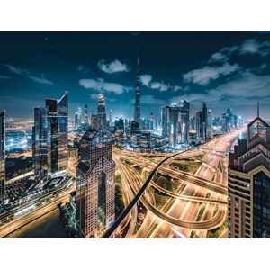 Ravensburger (15017) - "Sicht auf Dubai" - 2000 Teile Puzzle