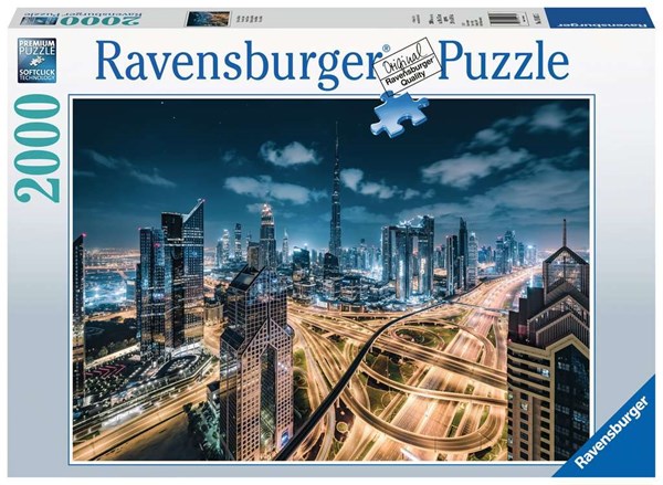 Ravensburger (15017) - "Sicht auf Dubai" - 2000 Teile Puzzle