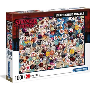 Clementoni (39528) - "Stranger Things" - 1000 Teile Puzzle