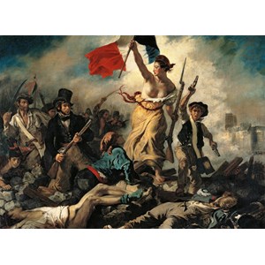 Clementoni (39549) - Eugene Delacroix: "Die Freiheit führt das Volk" - 1000 Teile Puzzle