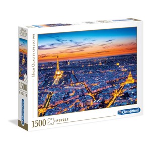 Clementoni (31815) - "Blick auf Paris" - 1500 Teile Puzzle