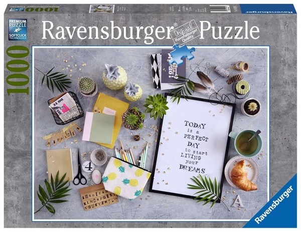 Ravensburger (19829) - "Lebe deinen Traum" - 1000 Teile Puzzle