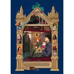 Ravensburger (16515) - "Harry Potter auf dem Weg nach Hogwarts" - 1000 Teile Puzzle