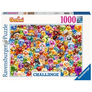 Ravensburger (16469) - "Ganz viel Gelini" - 1000 Teile Puzzle