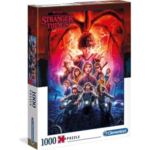 Clementoni (39543) - "Stranger Things" - 1000 Teile Puzzle