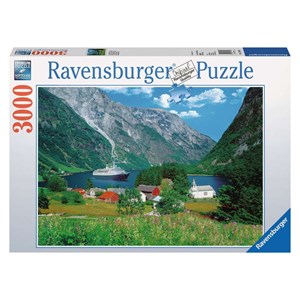 Ravensburger (17041) - "Faszination Norwegen" - 3000 Teile Puzzle
