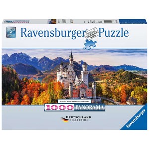 Ravensburger (15161) - "Schloss Neuschwanstein in Bayern" - 1000 Teile Puzzle