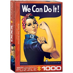 Eurographics (6000-1292) - "Rosie the Riveter" - 1000 Teile Puzzle